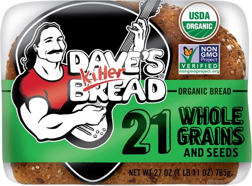 Miniatura 2 de Daves Killer Bread Pan orgánico de 21 granos integrales y semillas - Pan de 27 onzas
