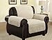 Quilted Microfiber Pet Dog Couch Sofa Furniture Protector Cover, Kashi, 5 Colors, 3 Sizes (Chair, Beige)