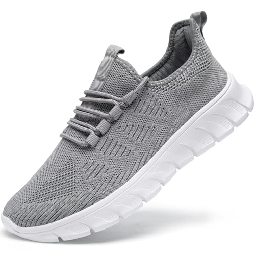 Image of Mens Running Shoes Tennis Shoes Walking Gym Sneakers Lightweight Non Slip Mesh Casual Workout Sneakers