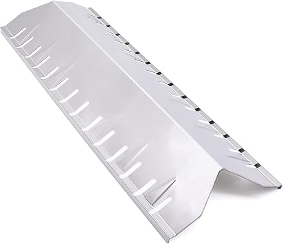 Stainless Steel Heat Shield Replacement for Master Forge 30030MSF Huntington 6301-24 30040HNT 24025HNT 6301-14 30030HNT Grill Parts, 19 9/16 Inch Grill Heat Plate Replacement for Huntington Cast Grill