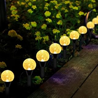 Solar String Lights for Outside，Outdoor String Light 20 LED 16.4ft 8 Lighting Modes Waterproof for Garden, Courtyard,Balcony, Terrace.（Warm White）