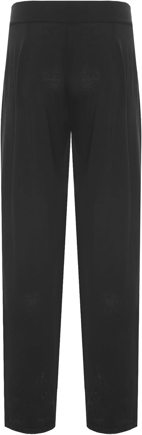 Men's Latin Ballroom Samba Rumba Tango Dance Costume V Neck Long Sleeve Leotard with Trousers