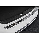 Avisa Protection de seuil arrière inox noir compatible avec Kia Optima Sedan 2015- Ribs'