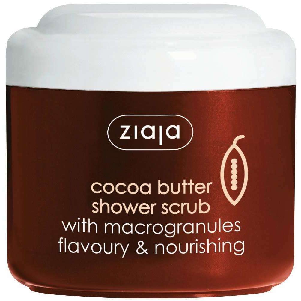 Ziaja Cocoa Butter Shower Scrub 200ml for Dry & Normal Skin