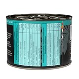 catz finefood Purrrr Hirsch Monoprotein Katzenfutter nass N° 121, für ernährungssensible Katzen, 70% Fleischanteil, 6 x 200g Dose
