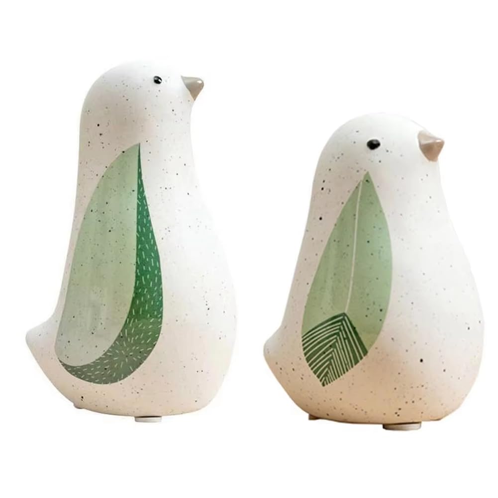 Décoration de vitrine oiseau frais pour comptoir de magasin