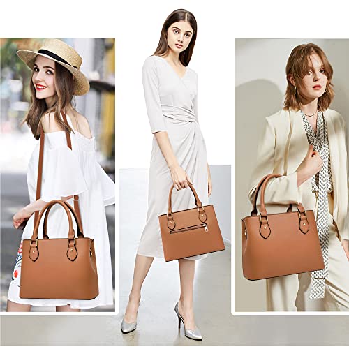 Image of CHICAROUSAL Purses and Handbags for Women Leather Crossbody Bags Women's Tote Shoulder Bag