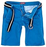 Kurze Chino Stretch Hose in zwölf verschiedenen Farben, ideal kombinierbar mit T-Shirt, Tank Top oder Hemd