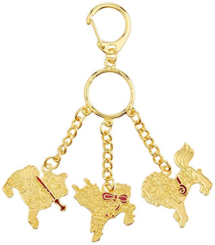 2018 feng Shui Three Celestial Guardians Amulet Key Chain to Cure The Three Killing for Protection