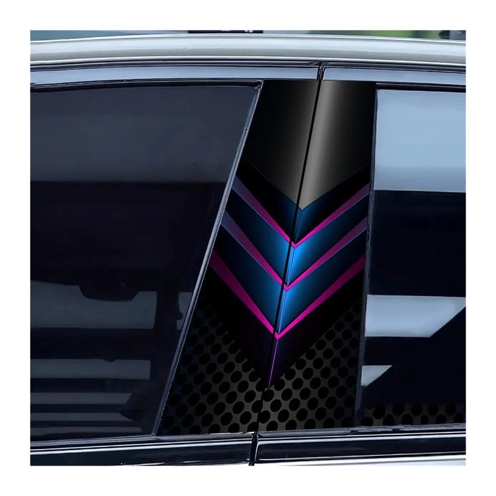 Bertdcx One Color Waterproof Stickers For Automotive B Pillars Wear Resistant And Scratch Resistant Auto Parts