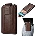 Cell Phone Holsters for iPhone 12 Pro Max, Xs Max,6s Plus, Dual Pockets Belt Phone Holder,Belt Pouch for Samsung S20 FE,S20,Note10,M31 Prime,M21s,F41,A51