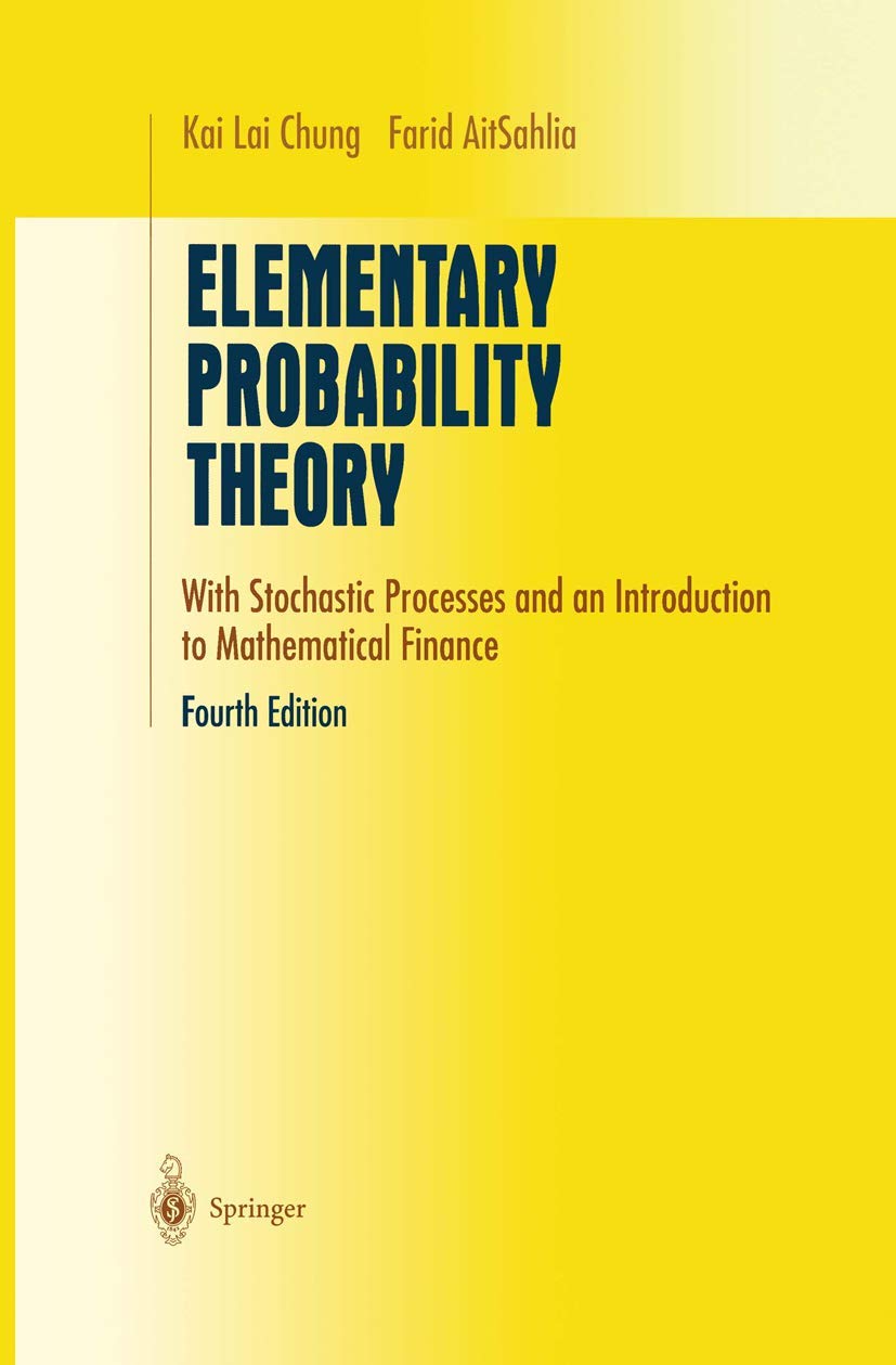 Elementary Probability Theory: With Stochastic Processes and an Introduction to Mathematical Finance (Undergraduate Texts in Mathematics) cover