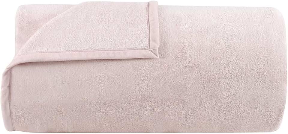 Buddemeyer Cobertor Solteiro Aspen ll 100% Poliéster Rosa
