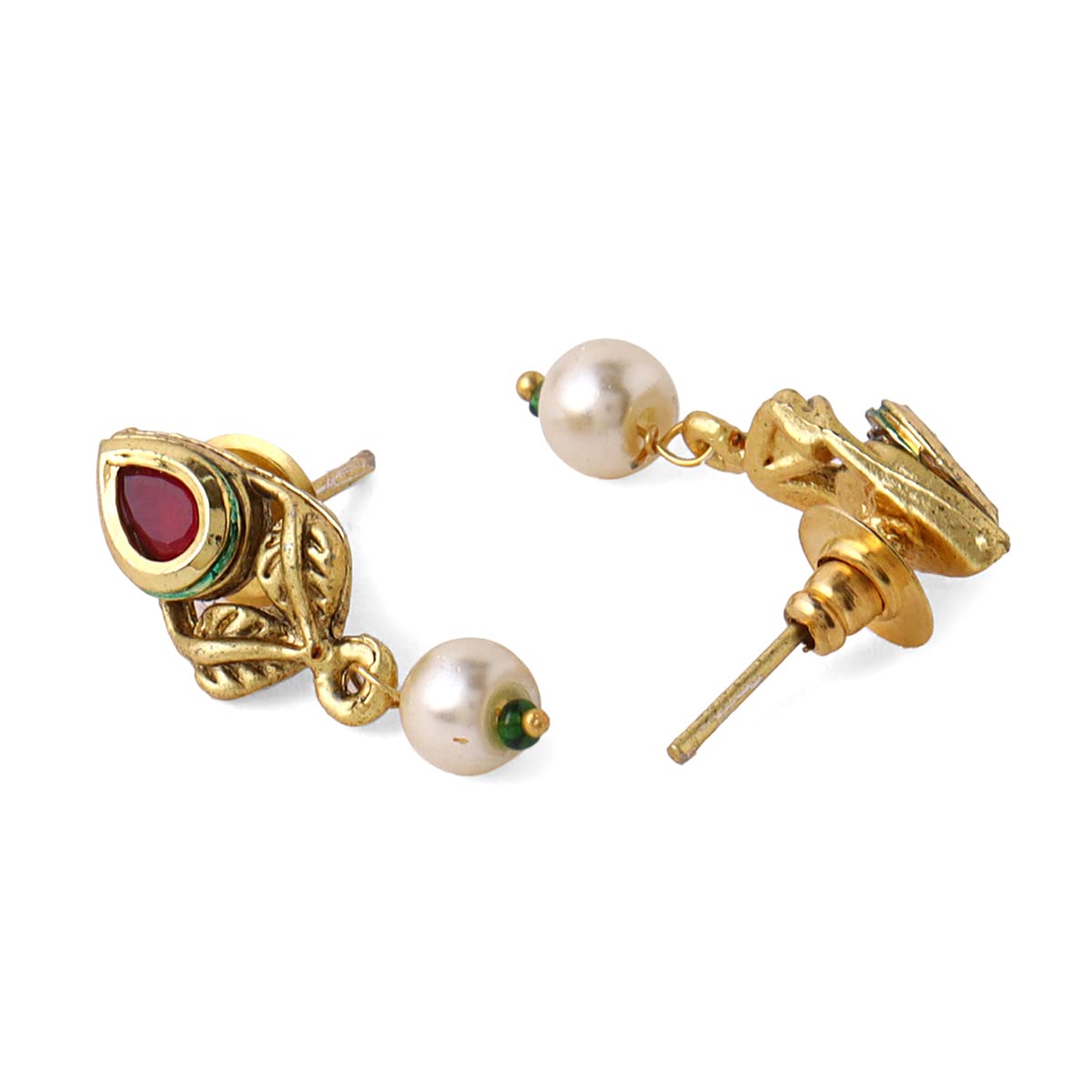 Traditional Beads Plated Nallapusalu Chains, Elegant Design