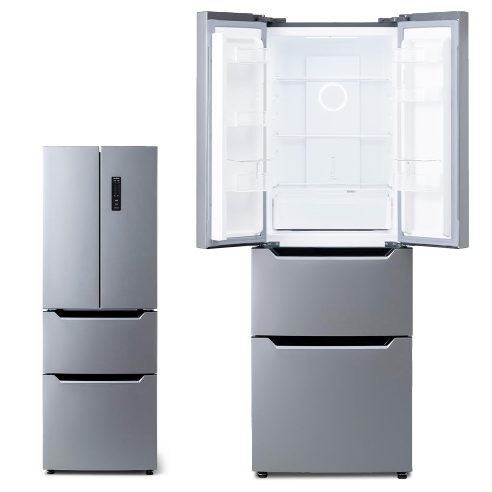 Amazon.co.jp: アイリスオーヤマ 冷蔵庫 320L シルバー 幅63.5cm IRSN 