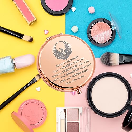 Espejo compacto plegable para maquillaje WSNANG miniatura 4
