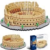 Roman Colosseum Building Blocks Set, 5594 PCS Architecture Model Building Kit, MOC Modular House Mini Construction Brick Toys Gifts for Adults