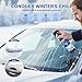 2PCS De - Icer for Car Windshield Defroster, Window Snow Spray, Deicing Spray, Ice Remover Melting Sprays Winter Car Essentials, Fast Ice & Snow Melting Sprays