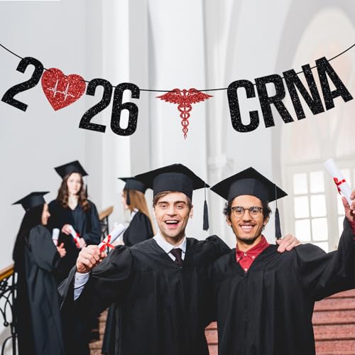 2026 CRNA Banner, Congrats CRNA Sign, Nursing School Graduation Party Decor by GJdundun - Used condition - Image 4