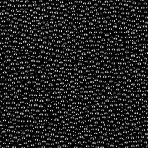 Black Nonpareils Sprinkles - 2Mm Edible Mini Pearl Sprinkles For Cake Decorating, Cupcake, Cookie, Baking, Donuts, Ice Cream Toppings, Wedding Party Supplies 130G/4.58Oz