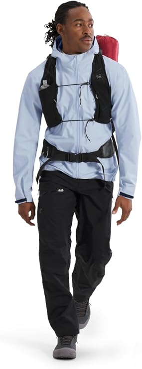 Arc'teryx Beta Jacket Men's | Gore-Tex ePE Shell, Maximum Versatility Waterproof Hiking and Rain Jacket | Alpine Blue, Medium