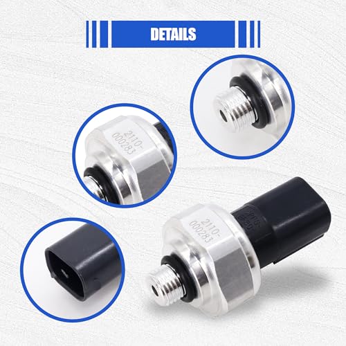 HiSport A/C Pressure Sensor Switch - Pressure Transducer Compatible with Mercedes Benz 2004-2023 Dodge 2007-2009 Smart 2008-2016 Freightliner 2007-2020, Replaces 68019266AA 68012649AA 2110000283