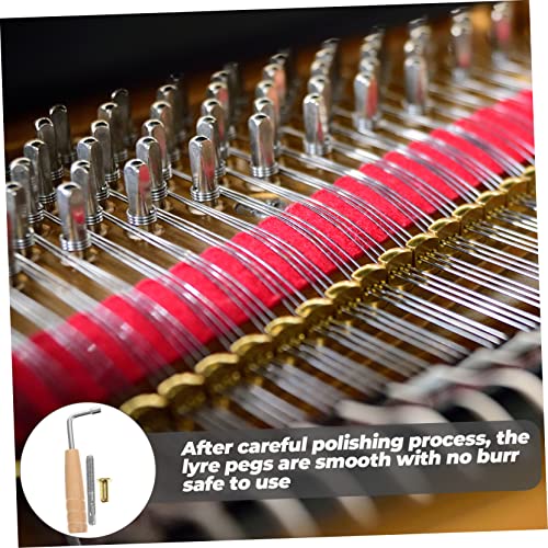 Vaguelly 2 Conjuntos De Fixação De Chave De Cavilha De Harpa Em De L Profissional Pinos De Substitui