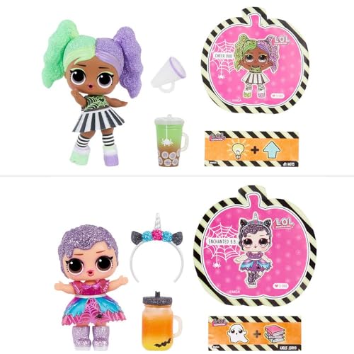 LOL Surprise Glitter Glow Muñeca Coleccionable - Edición Limitada - Muñeca Brillante Colorida con Disfraz de Halloween - Brilla en la Oscuridad - Regalo para niños a Partir de 4 años
