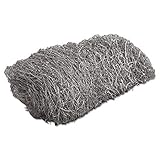 Industrial-Quality Steel Wool Hand Pads, #3 Medium, Steel Gray, 16 Pads/sleeve, 12 Sleeves/carton