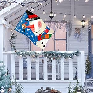 Morigins Welcome Winter Snowman Primitive House Flag Double Sided Cardinal Snowflakes Decorative Outdoor Yard Flag 28x40 Inch Morigins Welcome Winter Snowman Primitive House Flag Double Sided Cardinal Snowflakes Decorative Outdoor Yard Flag 28×40 Inch
