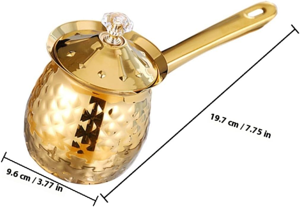 Ipetboom Stainless Steel Milk Pitcher Portable Frothing Cup with Narrow Spout for Espresso Latte Art and Cappuccino Easy to Clean Steaming Pitcher with Comfortable Grip Handle for Coffee