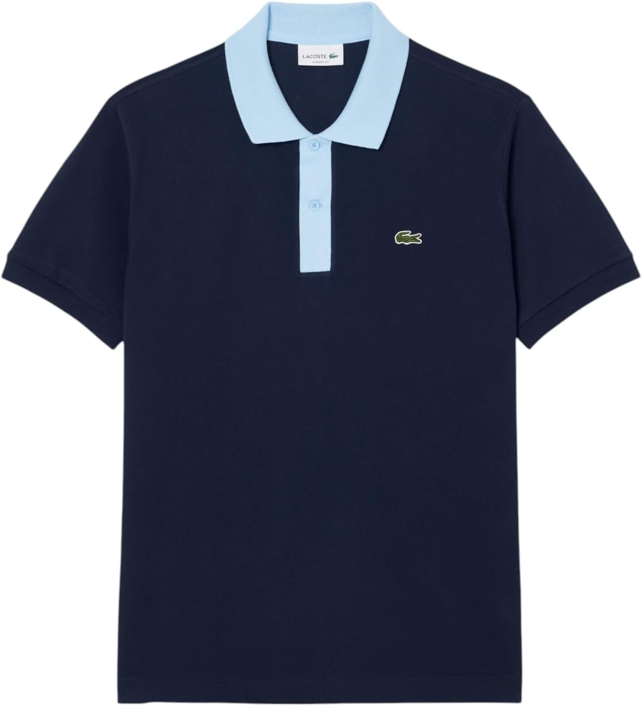 Lacoste Mens Classic Fit Contrast Collar L.12.12 Polo Shirt - Image 5