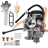 JDLLONG Carburetor 15003-1200 for Kawasaki Vulcan 800 VN800 VN800A 1995 1996 1997 1998 1999 2000 2001 2002 2003 2004 2005 Classic VN800B 1996-2005 with Fuel Petcock Valve