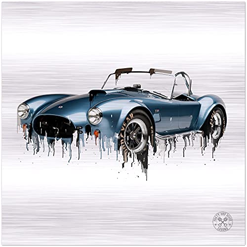Tableau AC Cobra alu brossé : une décoration murale haut de gamme pour votre salon