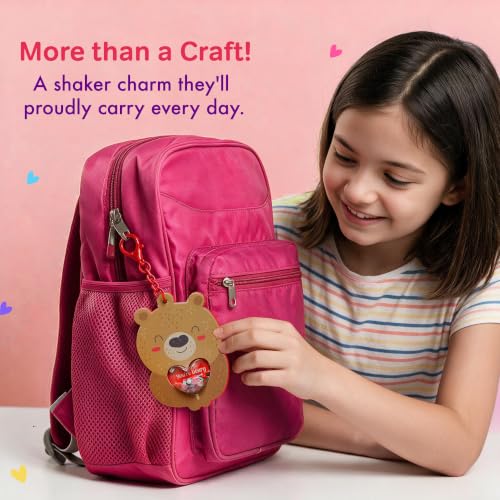 Image of Chalk & Chuckles Joydomes Amazing Bear, DIY Shaker Keychains & Bag Charms