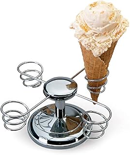 Chef'sChoice 838CH Ice Cream Four Holder with Weighted Base and Rotating Arms is
