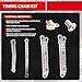 CXYUGUA Timing Chain Kit Compatible with 2014-2020 Cherokee 3.2L, 2011-2014 Avenger, 2011-2019 Journey, 2011-2015 Durango, 3.6L, Timing Chain Replace for: 5184355AE, 5184352AE, 5184357AD, 5184356AD