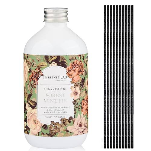 Difusor M&SENSE Forest Mint Fir con Recarga y Varillas miniatura 6