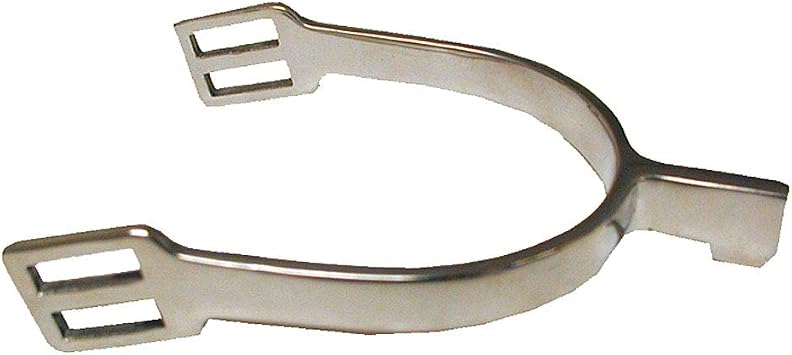 Coronet Hammerhead Stainless Steel Hunt Spurs - Childs 3/4" Neck Length, Safe and Gentle Riding Spurs for Young Equestrians, Classic Elegance Included