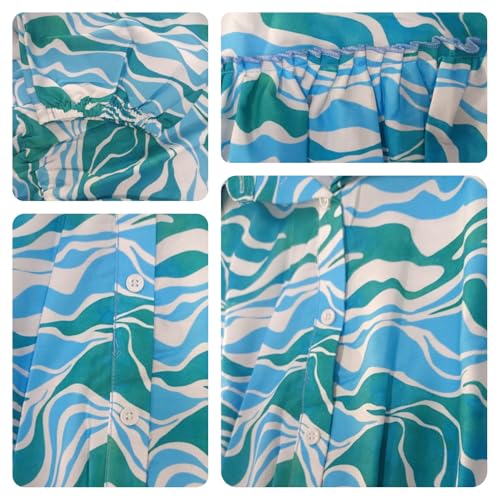 Image of Leriya Fashion Mini Dress for Women | One Piece Dresses for Womens |Mini Dresses Rayon for Women Stylish |Summer Casual Outfit Events, Date & Evening Look |Tunic Shirts for Women