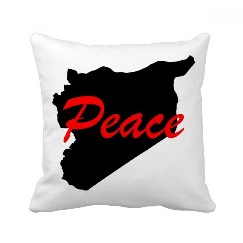 Coussin Tournez Le Dos à la Place du Monde Décoratif 40x40cm