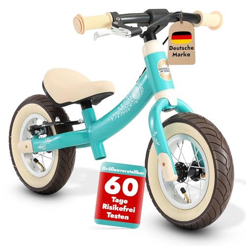 BIKESTAR Kinder Laufrad Lauflernrad Kinderrad für Jungen und Mädchen ab 2-3 Jahre | 10 Zoll Sport...