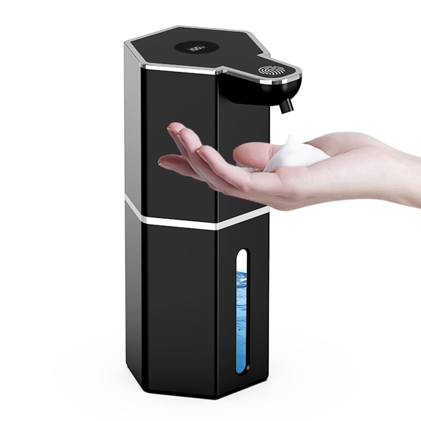 Contactless Automatic Liquid Soap Dispenser Large Capacity Strong ABS Structure Container Contactless Bathroom Soap Dispenser for Bathroom Countertop