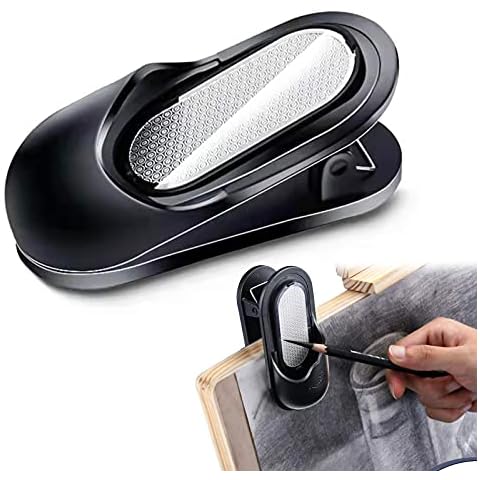 Sandpaper Sharpener Pencil Grinder Sketch Sandpaper Art Drawing Pencil Matte Sandpaper Sharpener Block Painting Pencil Lead Sharpening with Clip Holder for Children Students Artists Cover