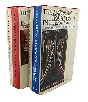 Hardcover THE AMERICAN TRADITION IN LITERATURE, VOL. 1 - 2 Book