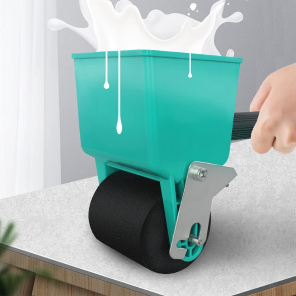 Portable Glue Applicator Roller Woodworking Glue Spreader Adjustable Glue applicator for Work Wooden DIY Coating (6 inch)