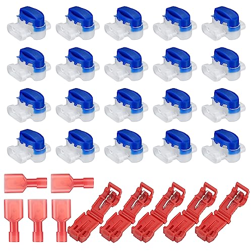 Kabelverbinder, 25 Anschlussklemmen Kabelverbinder für Mähroboter, Kabel Verbinder Wasserdicht für Rasenroboter Rasenmäher Begrenzungskabel Kabelenden Quetschverbinder, mit 5 Kabelklemmen Kabelverbinder, 25 Anschlussklemmen Kabelverbinder für Mähroboter, Kabel Verbinder Wasserdicht für Rasenroboter Rasenmäher Begrenzungskabel Kabelenden Quetschverbinder, mit 5 Kabelklemmen
