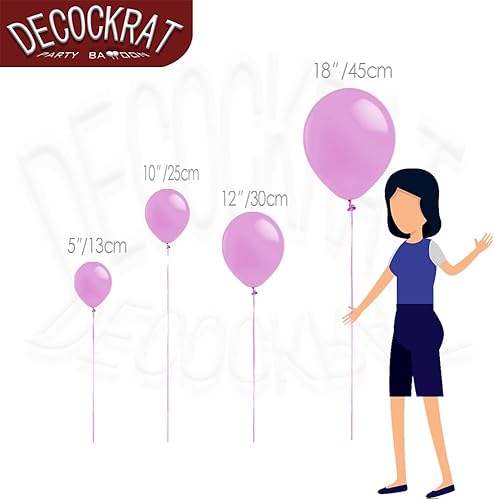 Miniatura 2 de DECOCKRAT 89 globos de colores, globos de látex de diferentes tamaños de 1812105 pulgadas, globos de helio con cinta, juego de globos de fiesta para