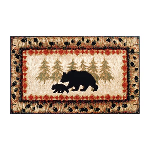 Tapete decorativo Masada Rugs 2'x3' estilo rústico miniatura 4