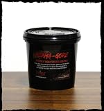 Rubber Johnnies Perma GORE de Pale Night Productions, sangre gruesa de Perma, base de gel gruesa con trozos, se seca rojo translúcido rico, impermeable, para accesorios y disfraces (448 ml)